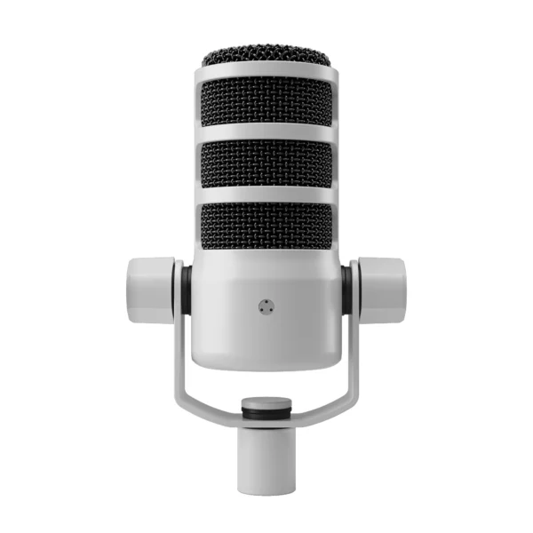 RØDE PodMic au Maroc – micro dynamique pour podcast, RØDE PodMic Blanc au Maroc.