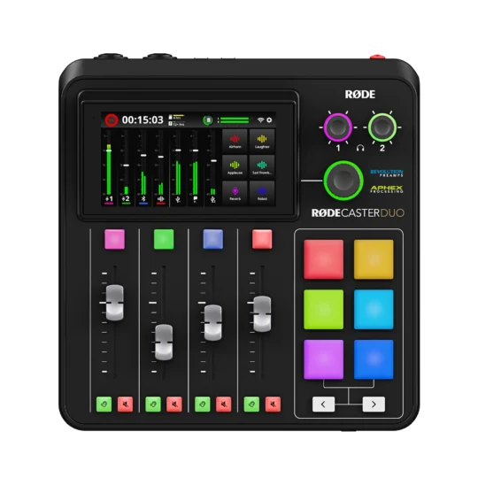 RODECaster Duo au Maroc – Interface audio professionnelle